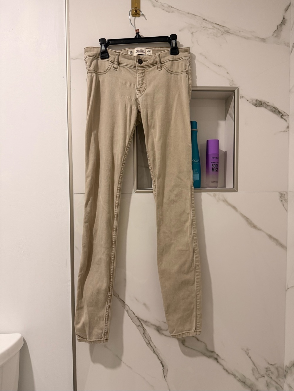 Hollister Skinny Pants in Beige